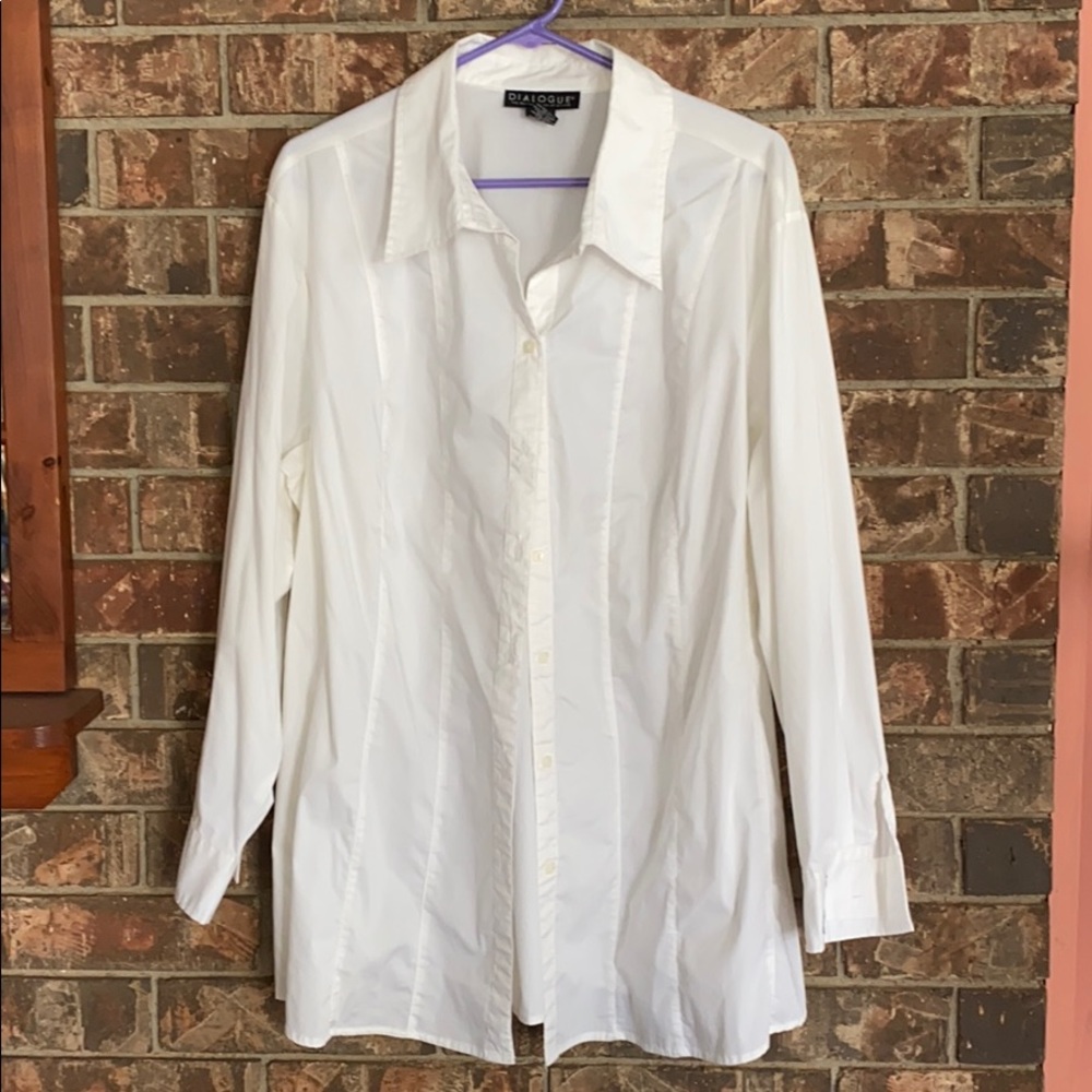 LIKE NEW Dialogue button up blouse #35